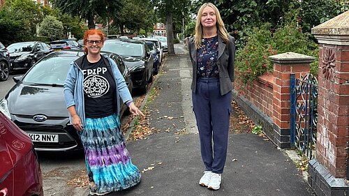 Cllrs Holmes and Allcott