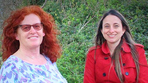 Cllr’s Karen Holmes and Jessie Jagger